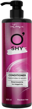 Набір для волосся O'Shy Intense Ceramides & Keratin: маска 200 мл, шампунь 500 мл, кондиціонер 500 мл