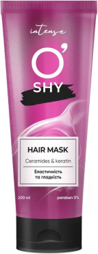Набір для волосся O'Shy Intense Ceramides & Keratin: маска 200 мл, шампунь 500 мл, кондиціонер 500 мл фото 1