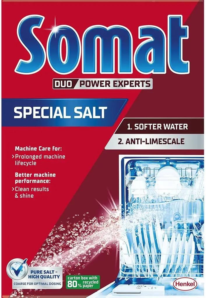 Сіль для посудомийних машин Somat Special Salt Потрійна дія 1.5 кг