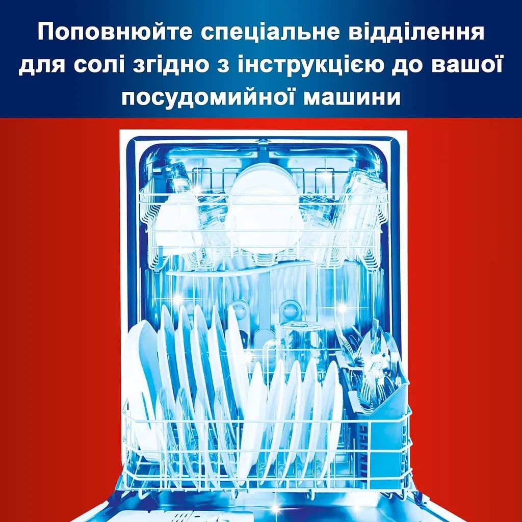 Соль для посудомоечных машин Somat Special Salt Тройное действие