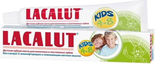 Зубна паста Лакалут дітям від 4 до 8 років, 50 мл 1