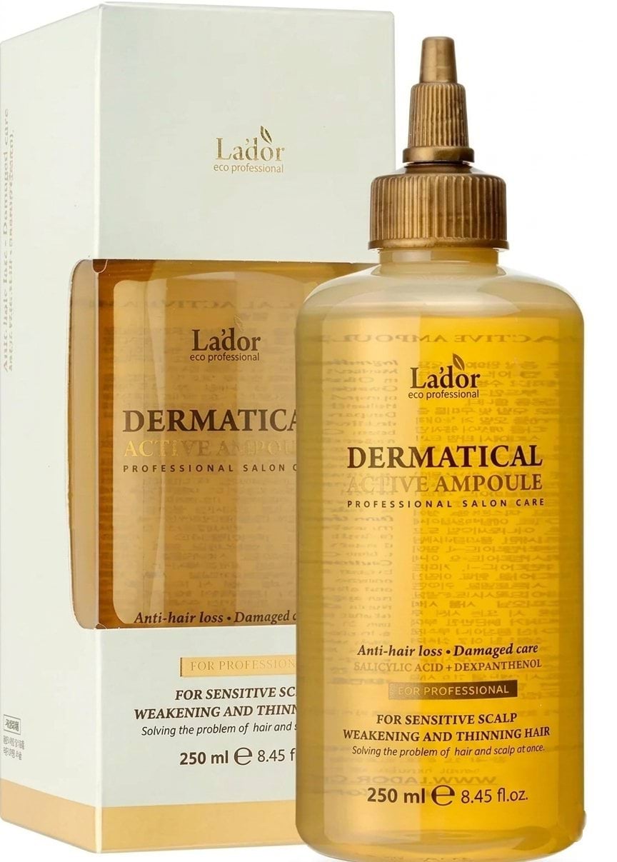 Філер для волосся La'dor Dermatical Active Ampoule проти випадіння 250 мл 2