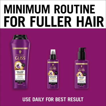 Экспресс-кондиционер для волос Gliss kur Full Hair Wonder 200 мл фото 6