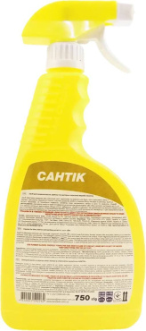 Засіб для чищення Сан Клин сантік для сантехніки з розпилювачем 750 мл фото 1