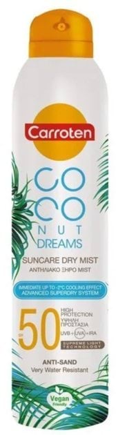 Сонцезахисний міст для тіла CARROTEN кокос SPF50, 200 мл