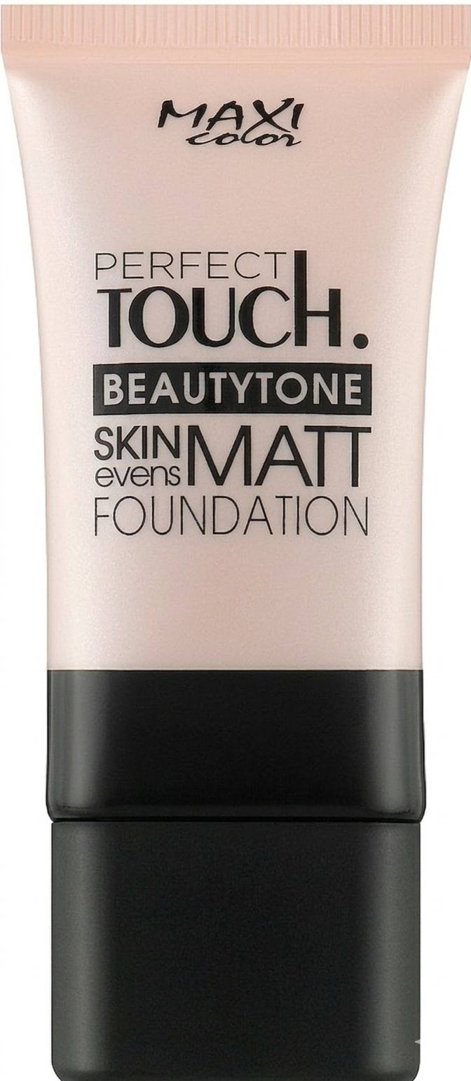 Тональний крем для обличчя Maxi Color Beautytone Matt Foundation, 30 мл, відтінок 01 2