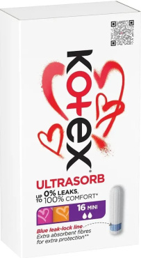 Тампоны Kotex Mini 16 шт.