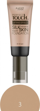 Тональный крем для лица MAXI Color Perfect Touch Silk Skin оттенок 03 Золотистый 30 мл фото 1
