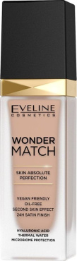 Тональний крем Eveline Wonder Match 15 Natural 30 мл фото 7