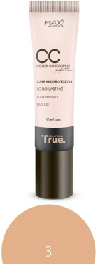 Тональный крем MAXI Color True Solution Color Correcting оттенок 03 Теплый бежевый 30 мл фото 1