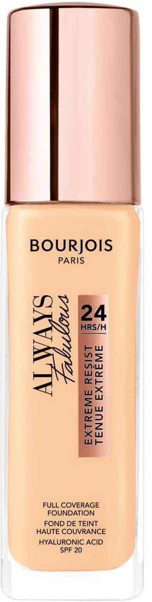 Тональна основа Bourjois Always Fabulous Foundation 120 Ivory Clair, 30 мл 2
