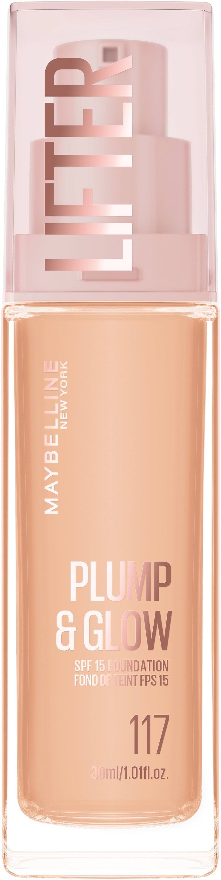 Тональний крем для обличчя Maybelline New York з SPF15 Lifter 117, 30 мл 4