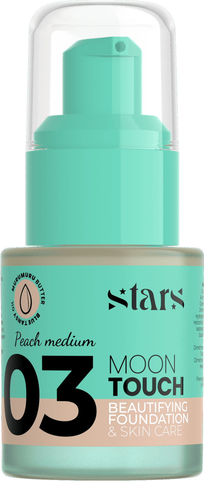 Тональний крем для обличчя Stars from the stars MOON TOUCH відтінок 03 Peach medium, 25 г 4