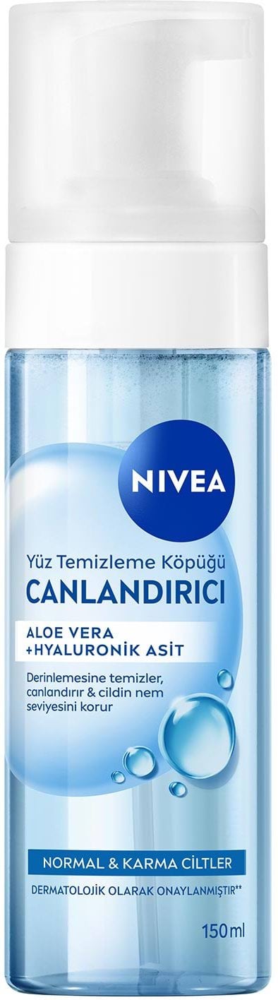 Мус для вмивання NIVEA освіжаючий для нормальної та комбінованої шкіри 150 мл