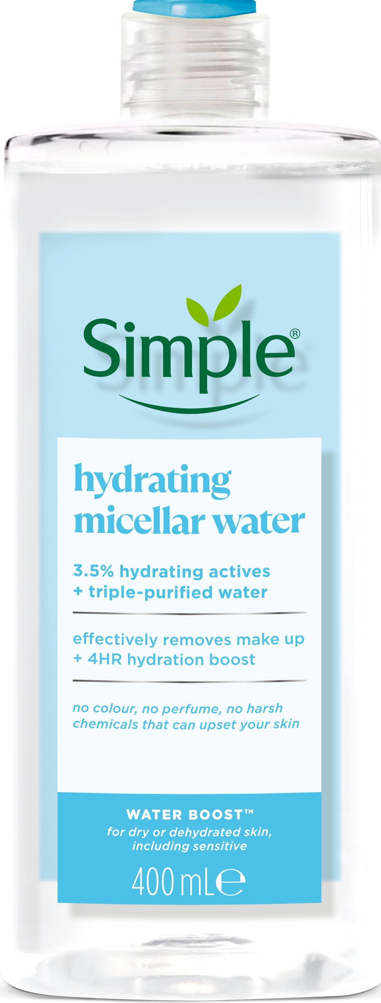 Міцелярна вода Simple Water Boost 400 мл