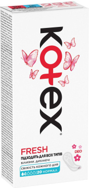 Прокладки ежедневные Kotex Lux Normal Deo 20 шт. фото 1