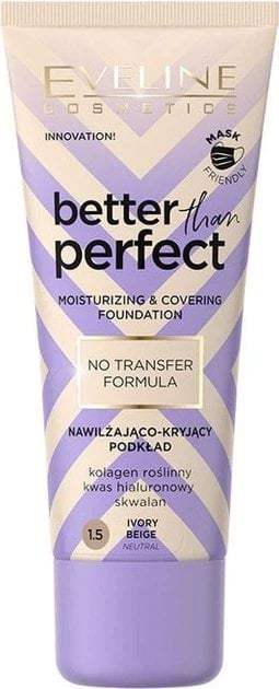 Тональна основа Eveline BETTER THAN PERFECT 1.5, 30 мл 4