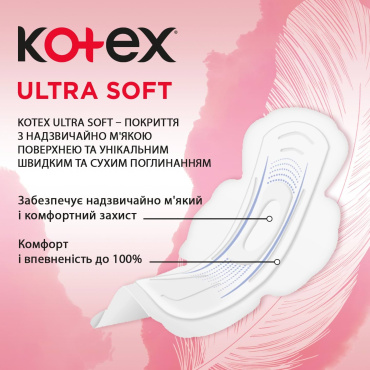 Прокладки Kotex Extra Soft Normal 20 шт. фото 2
