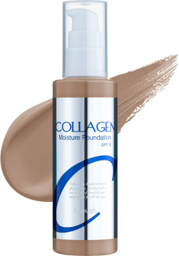 Тональный крем Enough Collagen 3x Moisture Foundation SPF 15 с тройным коллагеном оттенок 23, 100 мл фото 1