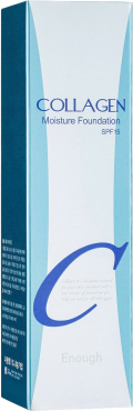 Тональный крем Enough Collagen 3x Moisture Foundation SPF 15 с тройным коллагеном оттенок 23, 100 мл фото 2