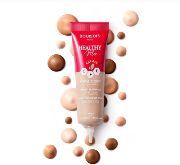 Зволожуючий тональний флюїд Bourjois HEALTHY MIX CLEAN 002, 30 мл фото 2