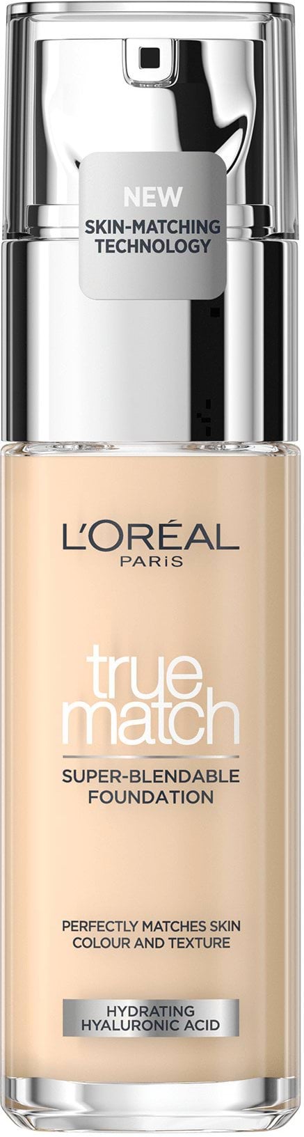 Тональний крем легкий L’Oréal Paris True Match з гіалуроновою кислотою 2N, 30 мл 9
