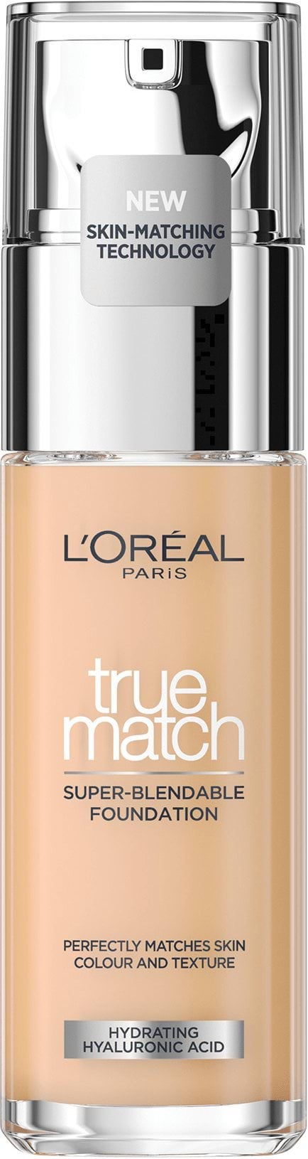 Тональний крем легкий L’Oréal Paris True Match з гіалуроновою кислотою 3.D/3.W, 30 мл 9