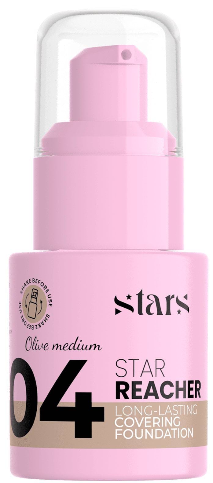 Тональна основа для обличчя Stars from the stars STAR REACHER відтінок 04 Olive medium, 20 г 8