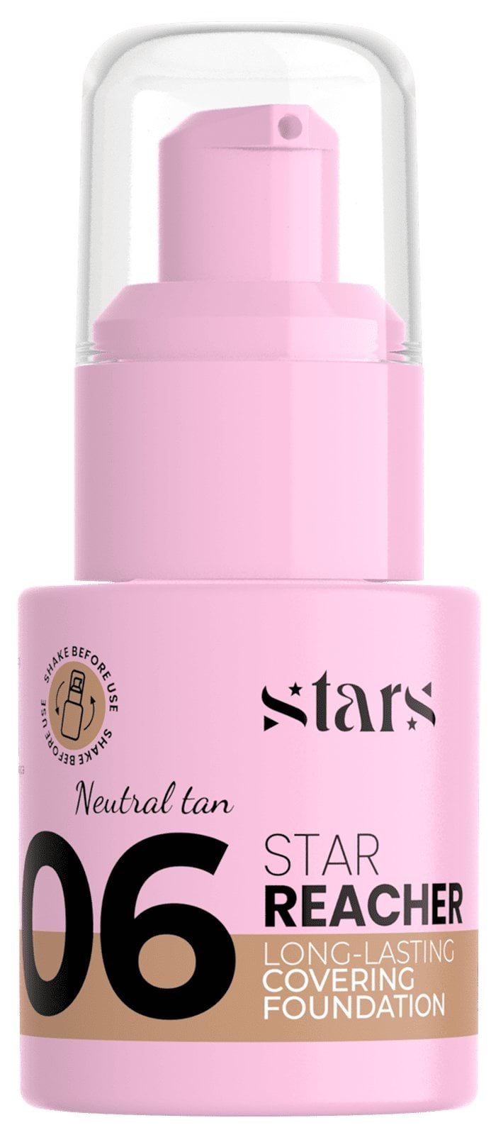 Тональна основа для обличчя Stars from the stars STAR REACHER відтінок 06 Neutral tan, 20 г 8