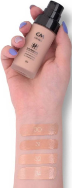 Пудра для лица Color Me Silk Skin SP жидкая оттенок 32, 35 мл фото 3