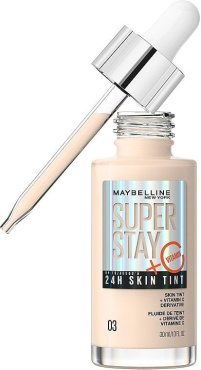 Тональний флюїд для обличчя Maybelline New York Super Stay Skin Tint 03 з вітаміном C 30 мл