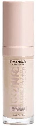 Тональна основа флюїд PARISA Iconic Glow Filter 606 Golden medium, 20 мл 4