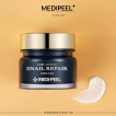 Крем для лица Medi-Peel 24k Gold Snail Repair Cream с коллоидным золотом и муцином улитки 50 мл фото 2