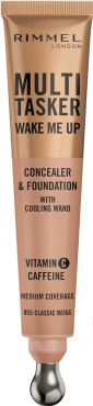 Тональная основа + консилер RIMMEL MULTI TASKER 2 в 1, 055 Classic Beige