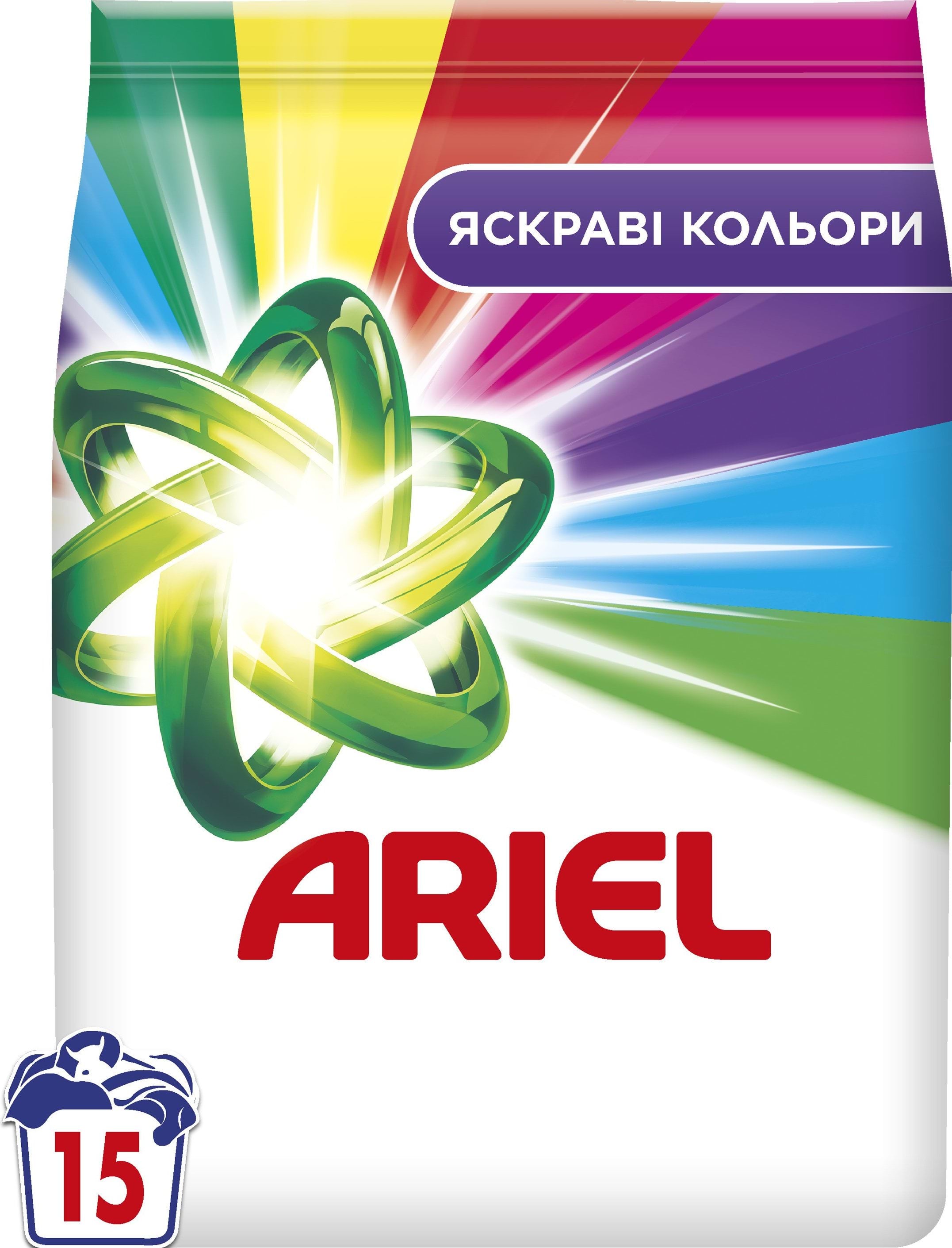 Пральний порошок Ariel Аква-Пудра Color 15 циклів 2.1кг