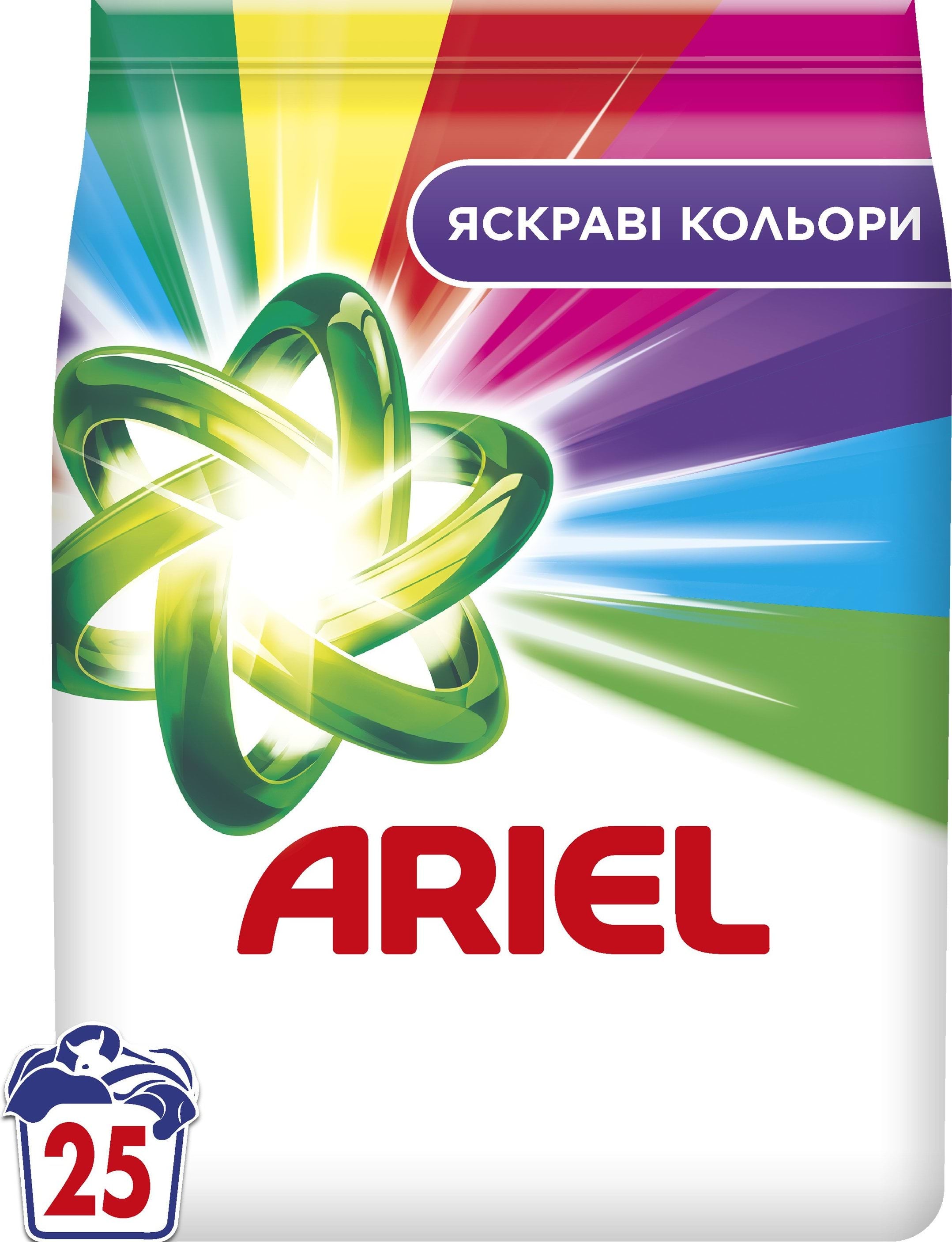 Пральний порошок Ariel Аква-Пудра Color 3.4 кг 1