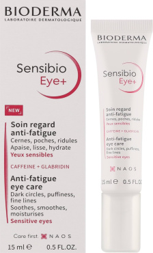 Крем-гель для контура глаз Bioderma Sensibio Eye+ 15 мл
