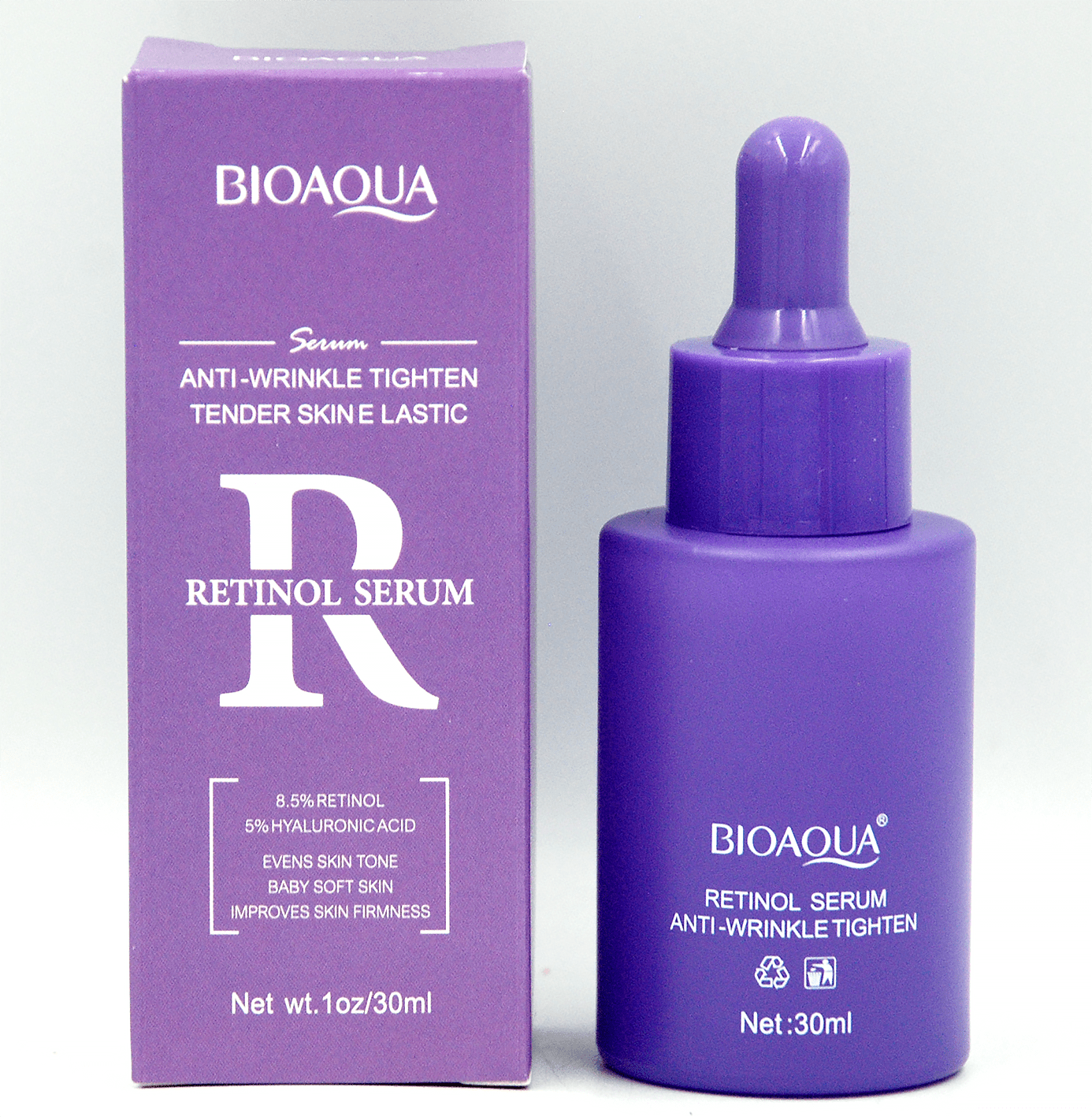 Сироватка для обличчя Bioaqua Anti-Wrinkle Tighten з ретинолом 30 мл