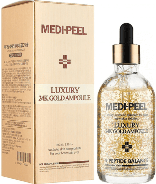 Сыворотка ампульная Medi-Peel luxury 24K gold ampoule укрепляющая с золотом 100 мл