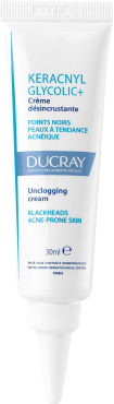 Крем для обличчя Ducray Keracnyl Glycolic+ 30 мл фото 2