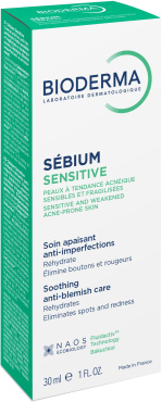 Крем для лица Bioderma Sebium Sensitive успокаивающий 30 мл фото 3