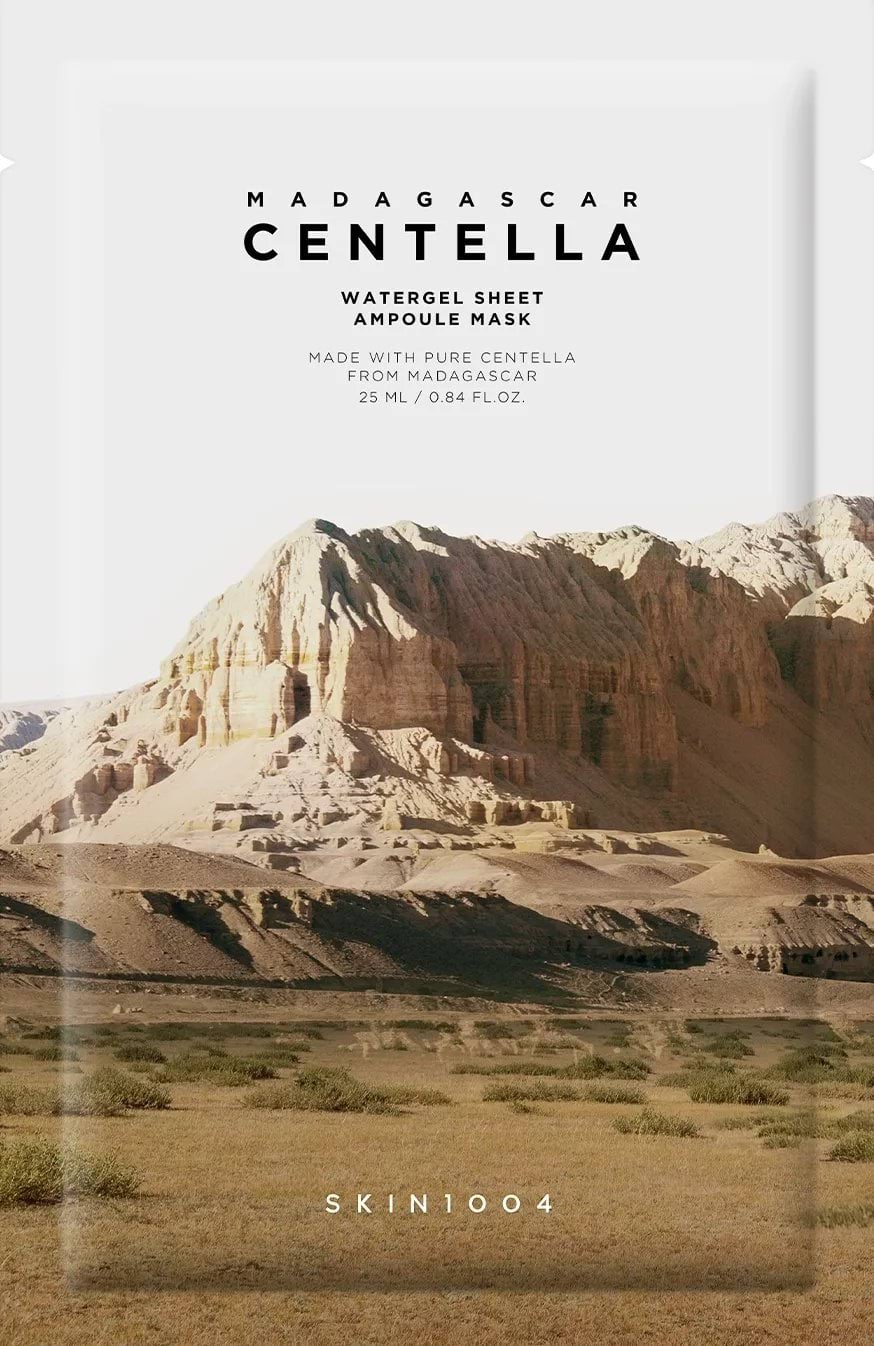 SKIN1004 Зволожувальна тканинна маска Madagascar Centella Watergel Sheet Ampoule Mask, 5х25 мл