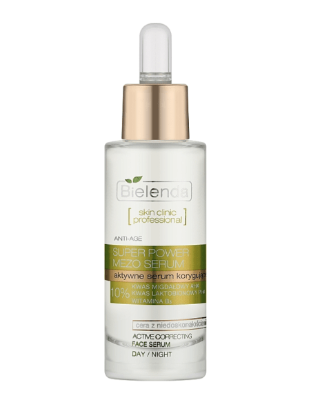 Сироватка для обличчя Bielenda Skin Clinic Professional з мигдальною та лактобіоновою кислотами, 30 мл