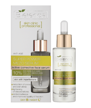Сироватка для обличчя Bielenda Skin Clinic Professional з мигдальною та лактобіоновою кислотами 30 мл