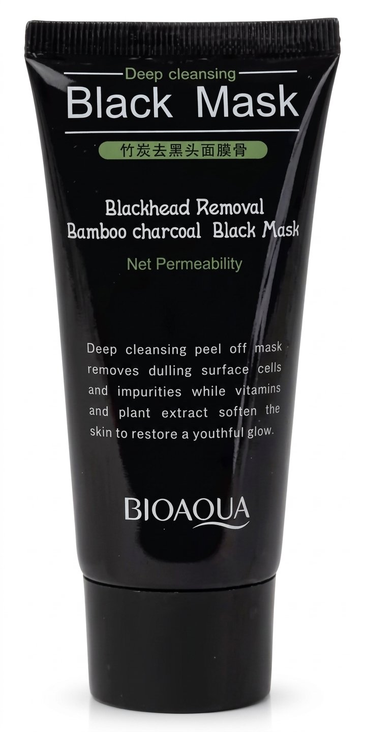 Маска-плівка для обличчя BIOAQUA Remove Blackhead Mask Deep Cleansing з активованим вугіллям від чорних цяток 60 г 3