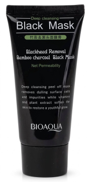 Маска-пленка для лица BIOAQUA Remove Blackhead Mask Deep Cleansing с активированным углем от черных точек 60 г фото 4
