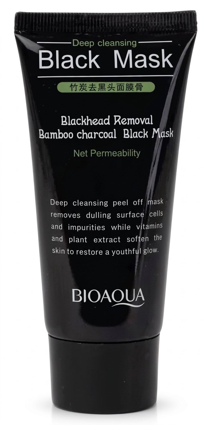 Маска-плівка для обличчя BIOAQUA Remove Blackhead Mask Deep Cleansing з активованим вугіллям від чорних цяток 60 г