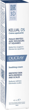 Крем Ducray Kelual DS Squamo-Reducing Soothing Cream для устранения шелушения 40 мл фото 1