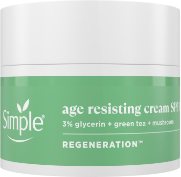 Крем для лица Simple Regeneration SPF15 против возрастных изменений 50 мл фото 1
