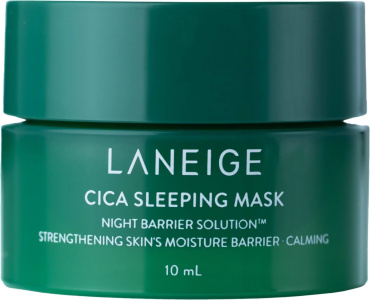 Маска для обличчя Laneige Cica Sleeping Mask нічна з екстрактом центели азійської мініатюра 10 мл